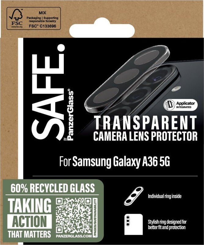 Panzerglass - Safe - Galaxy A36 5G - Kamera Beskyttelse