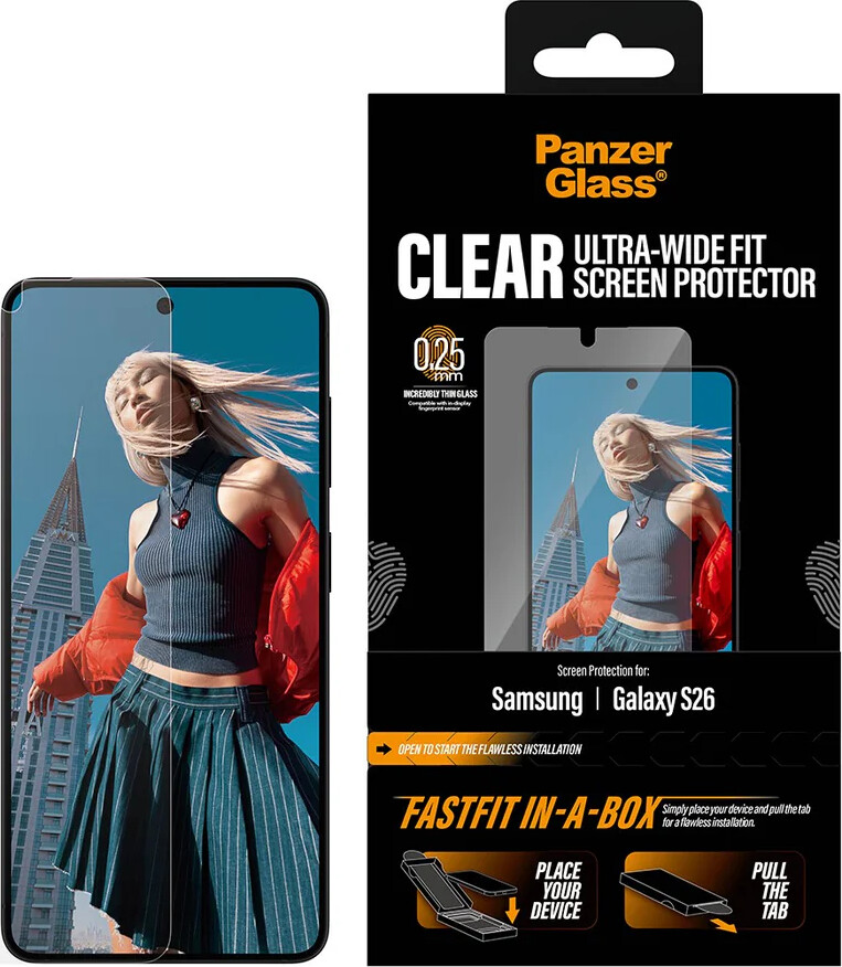Panzerglass - Screen Protector Galaxy S26 Pro Uwf W Fastfit In-A-Box
