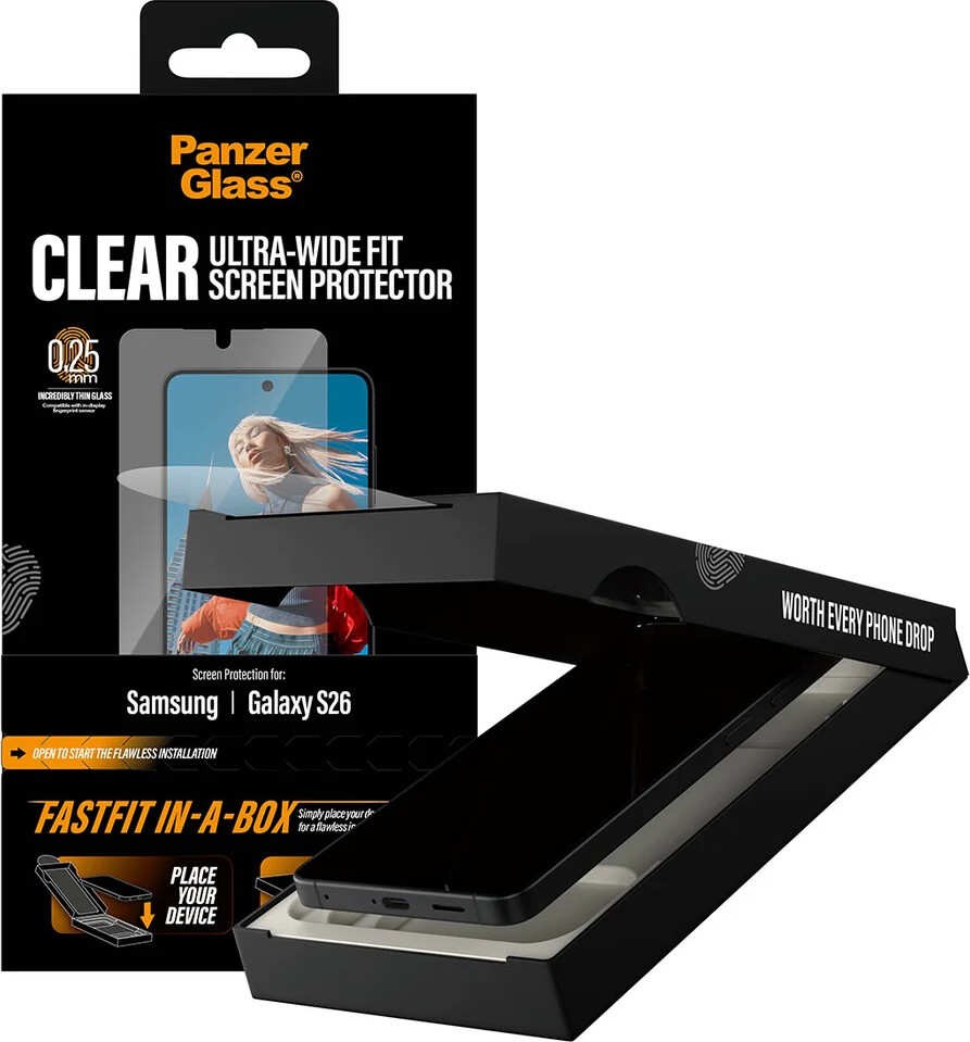 Panzerglass - Screen Protector Galaxy S26 Pro Uwf W Fastfit In-A-Box
