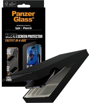 Panzerglass - Iphone Air - Clear Fastfit Skærmbeskyttelse