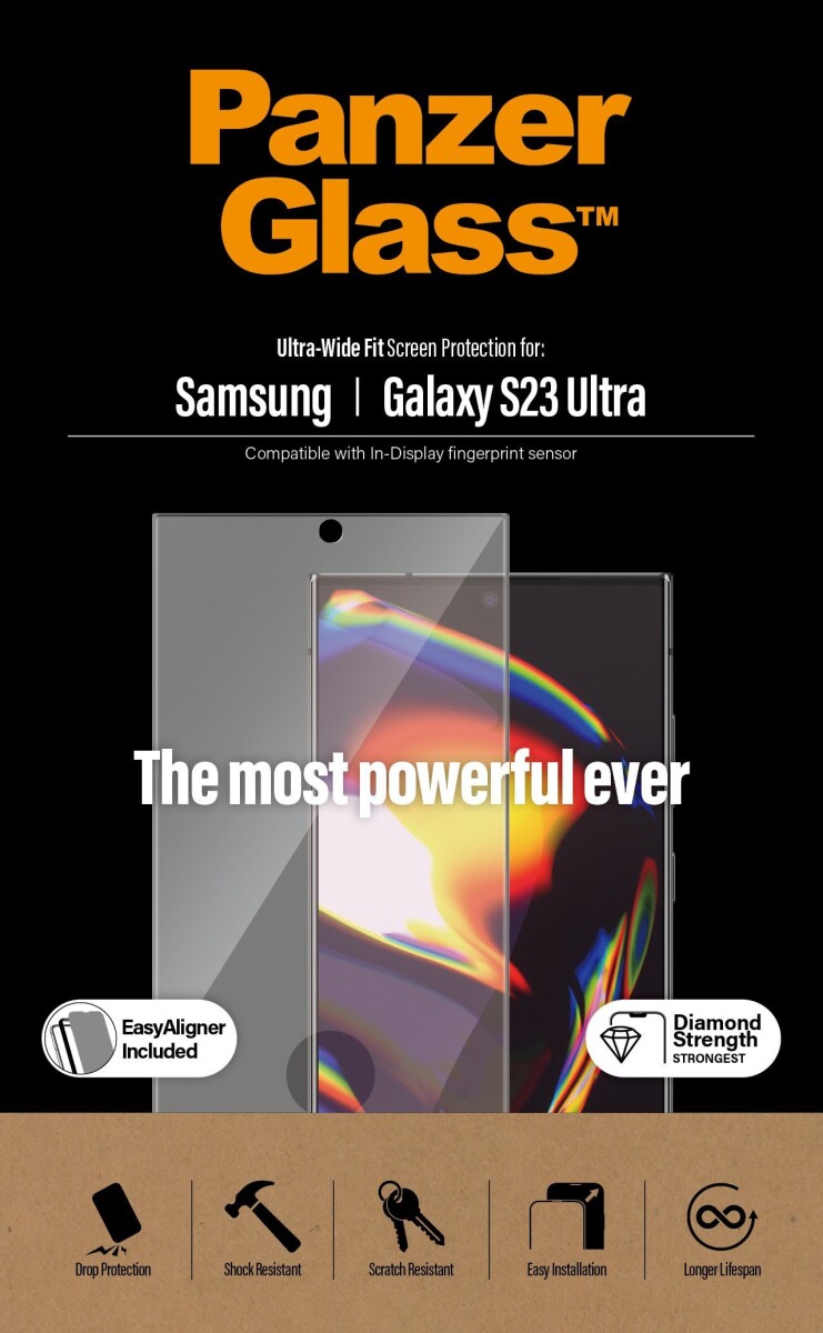 Panzerglass - Samsung Galaxy S23 Ultra - Skærmbeskyttelse