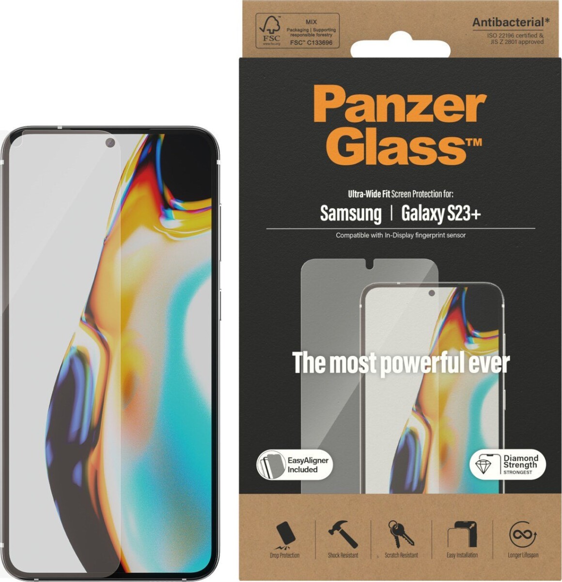 Panzerglass - Samsung Galaxy S23 - Skærmbeskyttelse