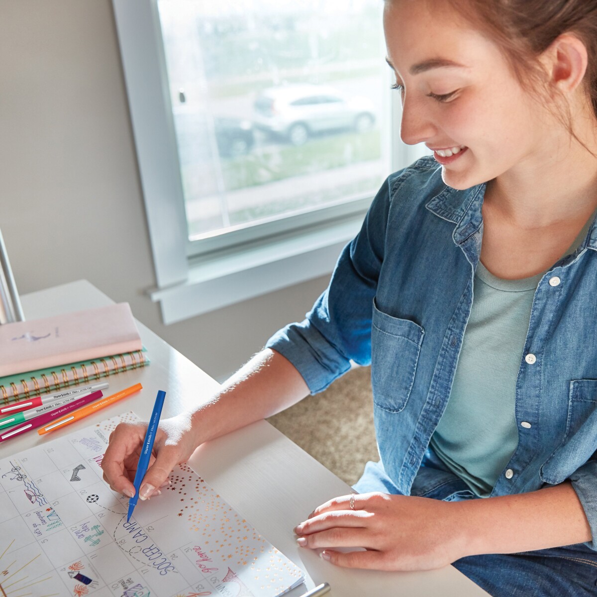 Paper Mate - Flair Felt Tip Pen Candy Pop 24-Blister 1985617