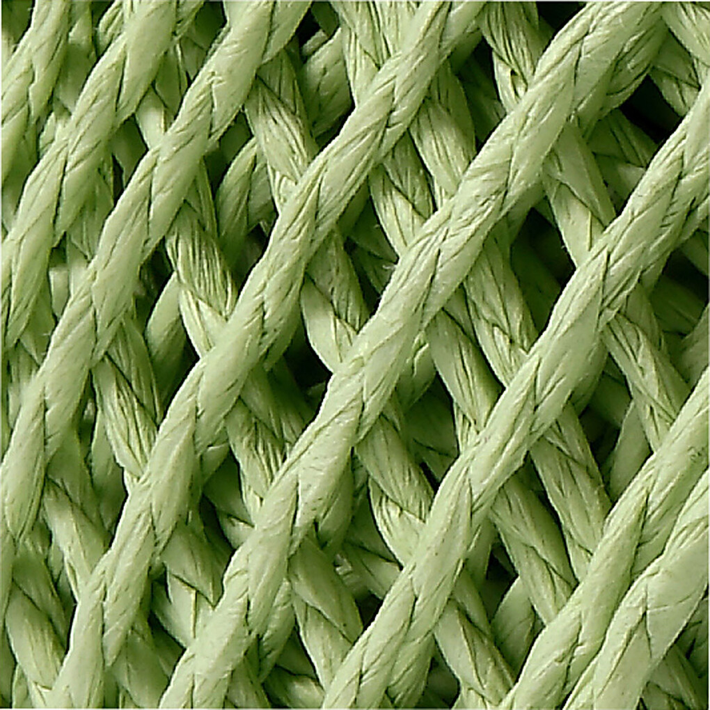 Papirgarn - Tykkelse 2 5-3 Mm - Lys Grøn - L 40 M - 150 G
