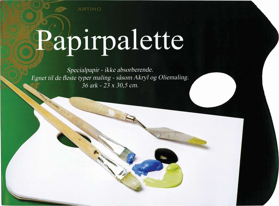 Papirpalette 23X30 5Cm 36 Ark - Artino
