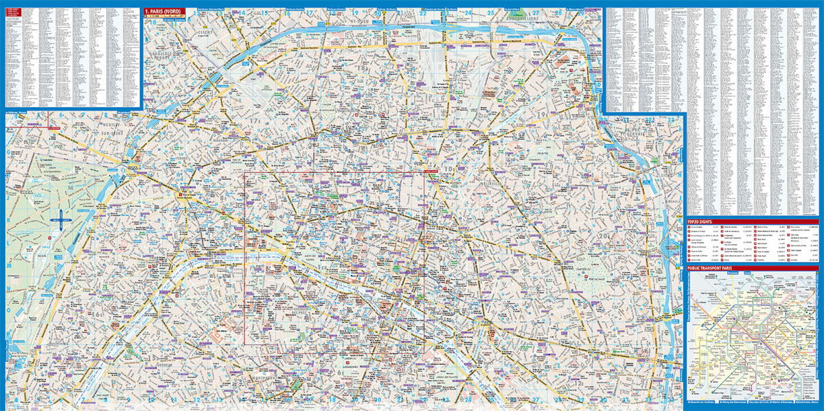 Paris - Borch Maps