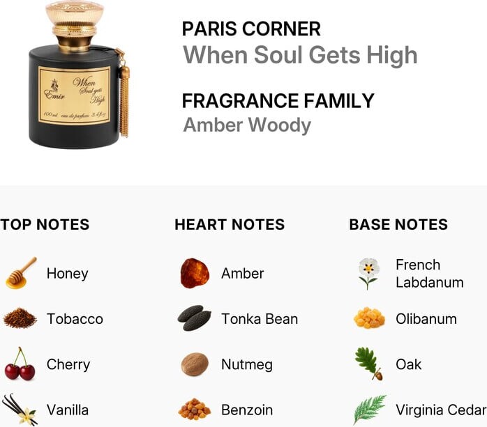 Paris Corner - Emir When Soul Gets High Edp - 100 Ml