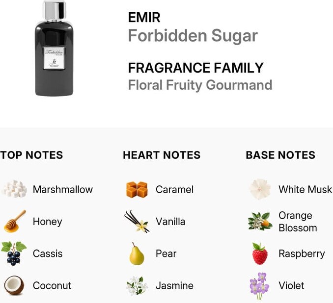 Paris Corner - Forbidden Sugar Edp - 100 Ml