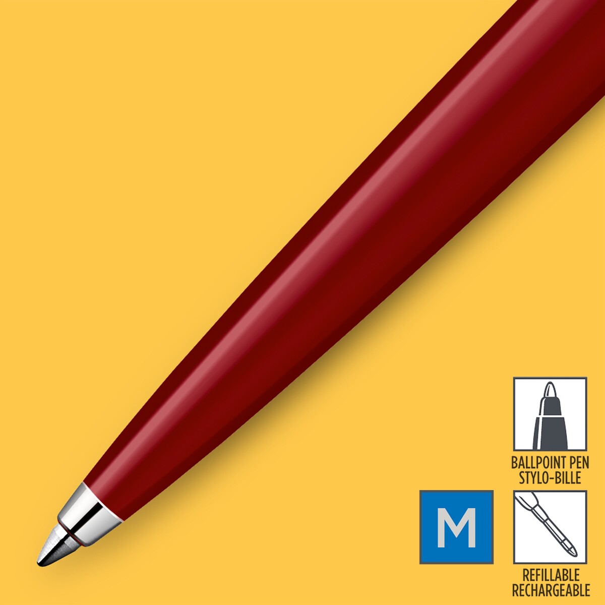 Parker - Jotter Originals Kuglepen - Classic Red - Medium Spids