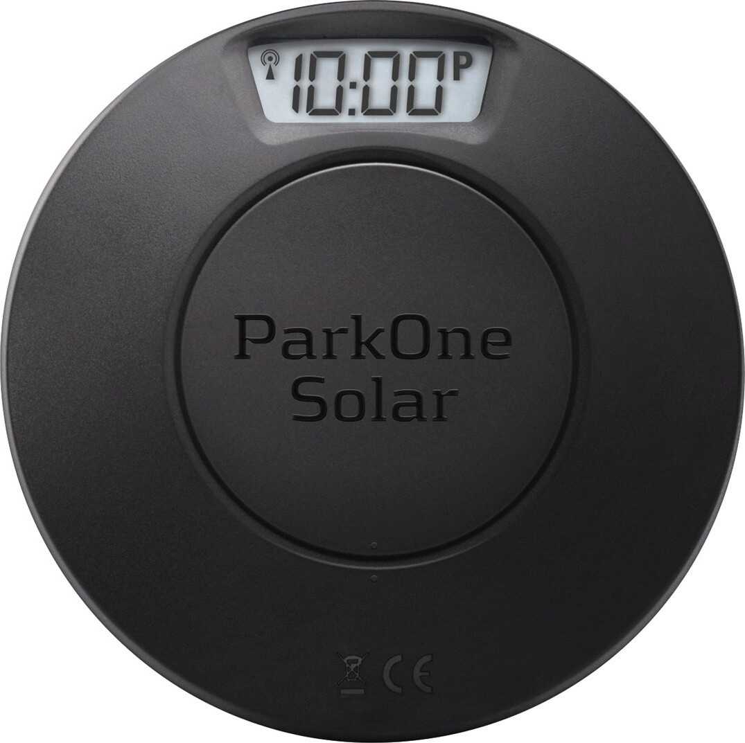 Parkone - Sort Elektronisk Parkeringsskive