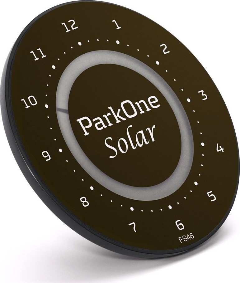 Parkone - Sort Elektronisk Parkeringsskive