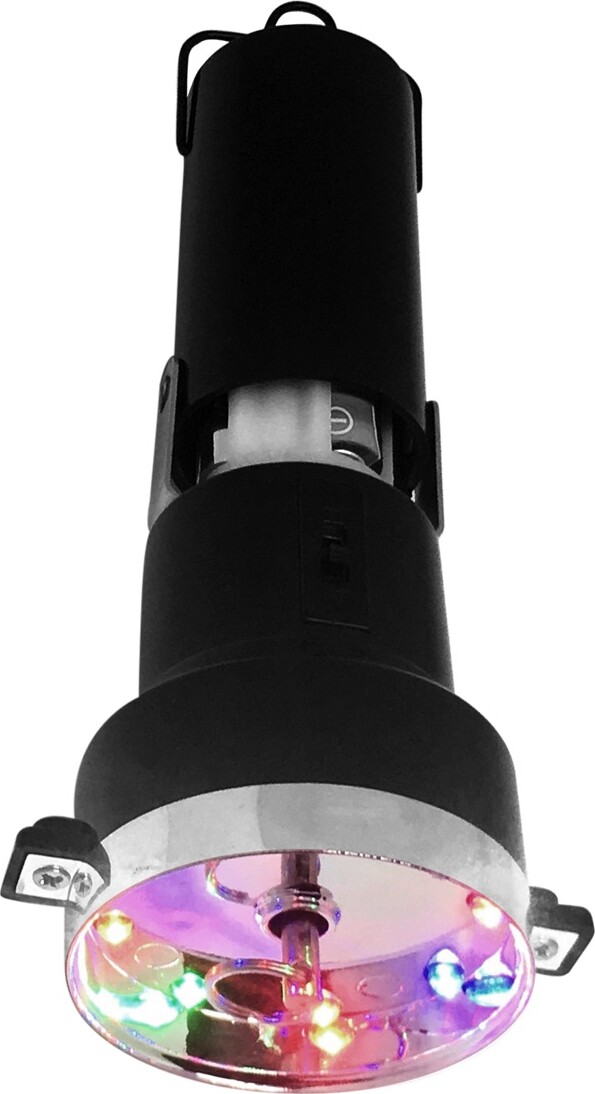 Party Fun Lights - Rotating Mirror Ball With Led And Motor