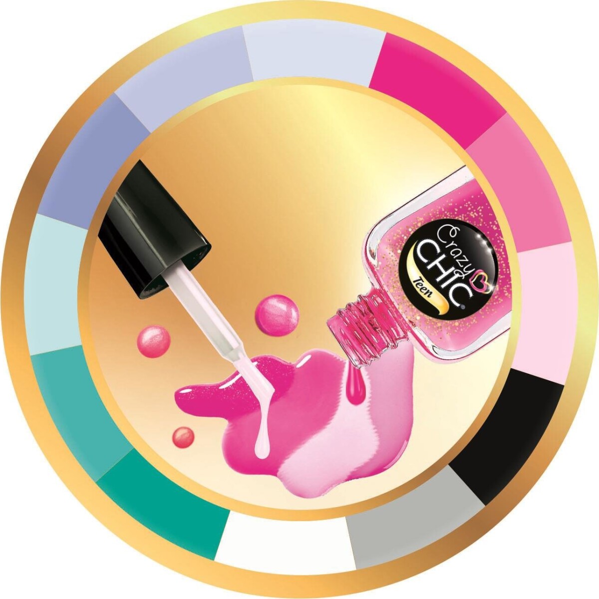 Crazy Chic - Negle Salon Sæt Med Negletørrer - Passion Nails