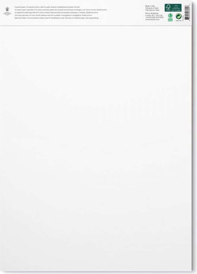 Pastel Papir - Earth Colours - A3 - 24 Sider - Winsor Newton