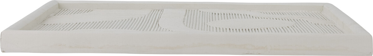 Bloomingville - Patina Vægdekoration - Hvid - Polyresin