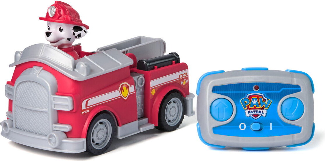 Paw Patrol - 1 24 Rc Køretøj Marshall