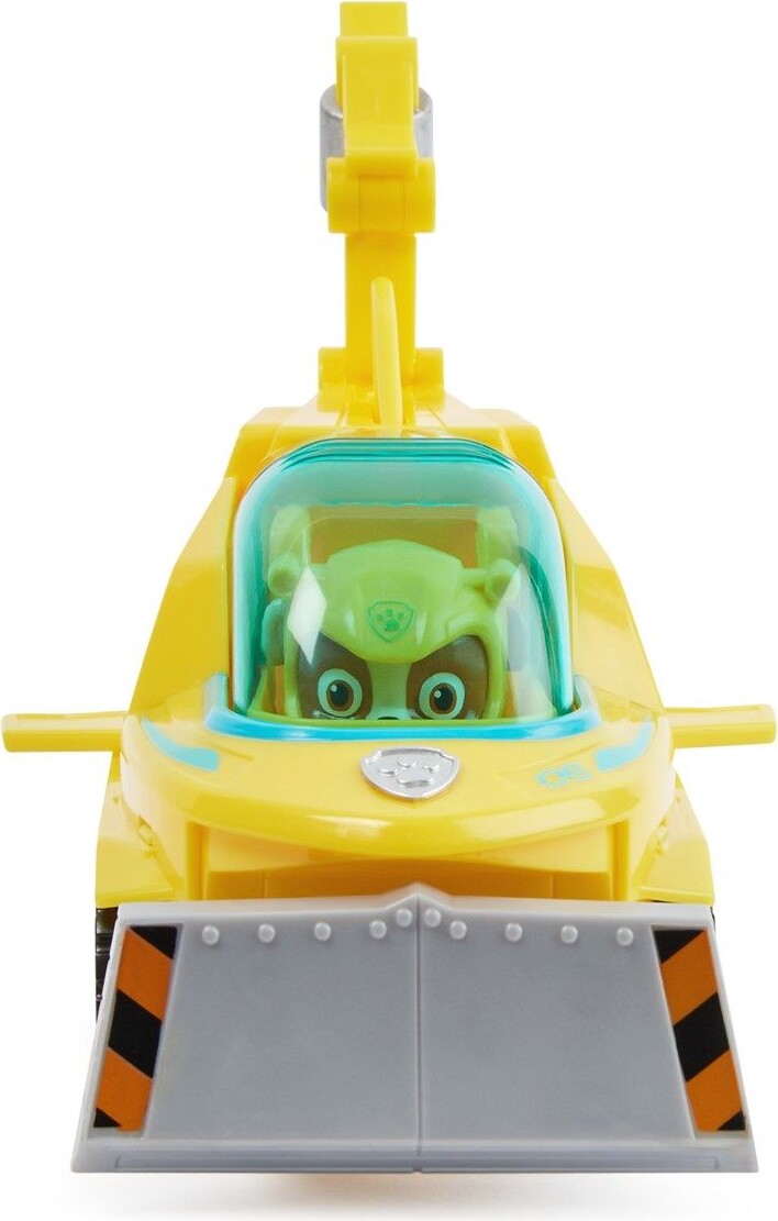 Paw Patrol Figur - Rubble Med Haj Køretøj - Aqua Pups