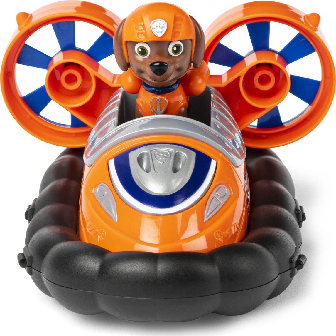 Paw Patrol - Basic Køretøj Med Zuma Figur - Hovercraft