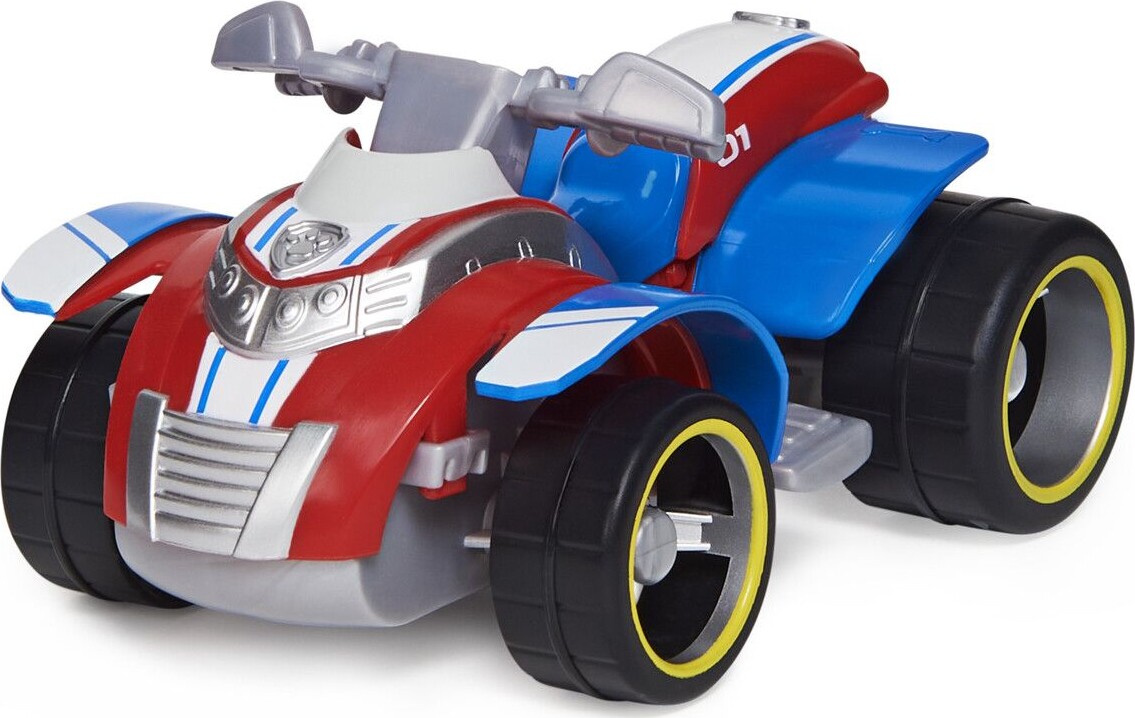 Paw Patrol - Basic Køretøj Med Ryder Figur - Rescue Atv