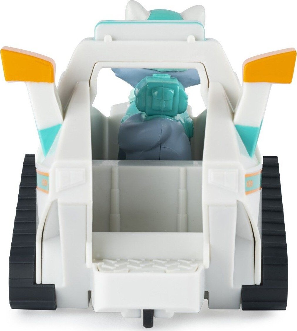 Paw Patrol - Everest Figur Og Basic Køretøj - Snow Plow