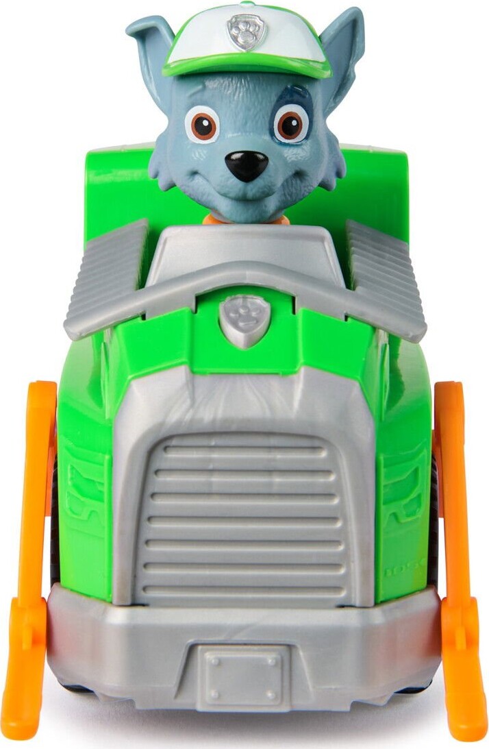 Paw Patrol - Rocky Recycle Truck - Figur Og Køretøj Legesæt