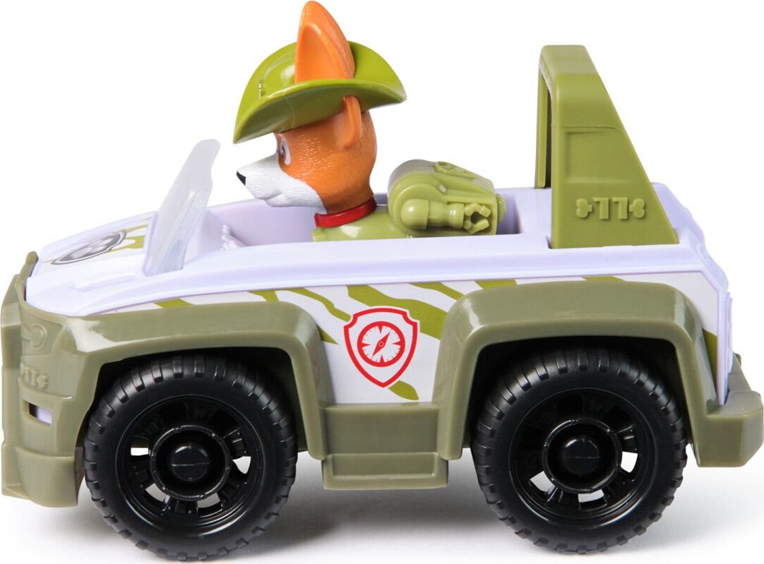 Paw Patrol - Tracker Jungle Cruiser - Figur Og Køretøj Legesæt