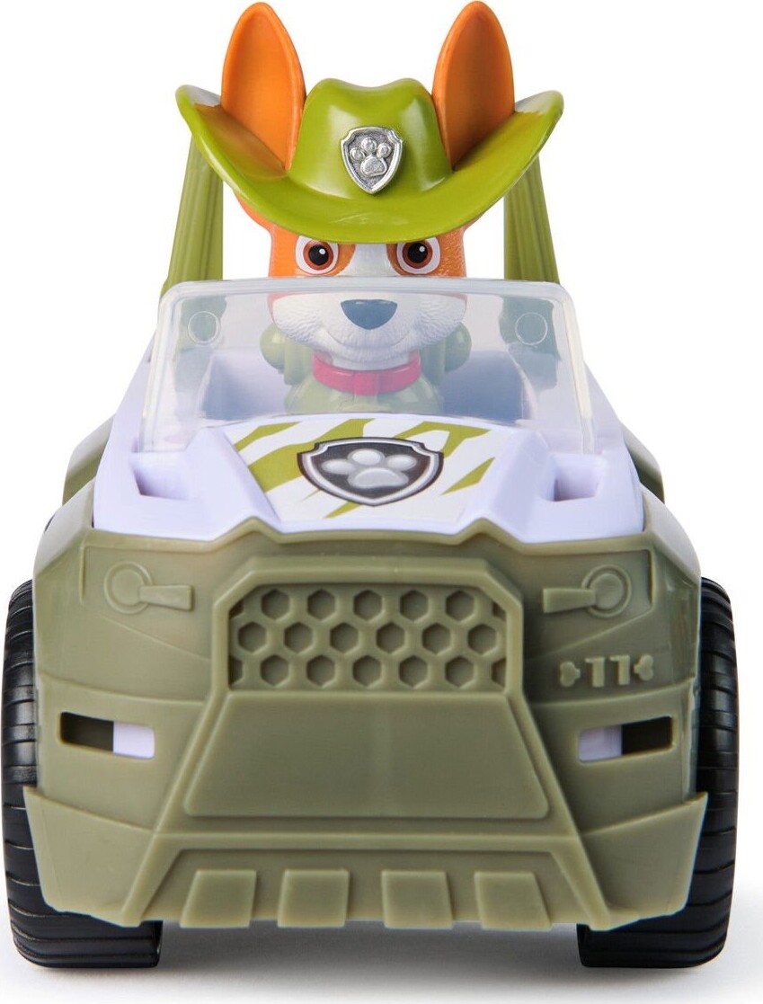 Paw Patrol - Tracker Jungle Cruiser - Figur Og Køretøj Legesæt