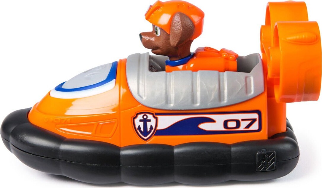 Paw Patrol - Zuma Hovercraft - Figur Og Køretøj Legesæt