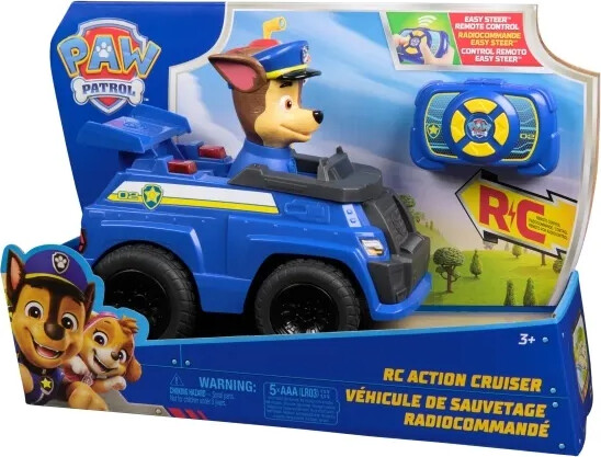 Paw Patrol - Chase Rednings- Og Racerbil Fjernstyret