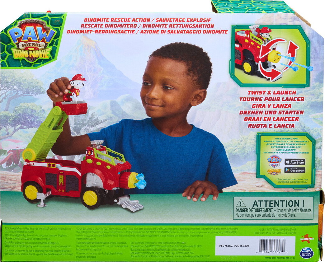 Paw Patrol - Dino Filmen Dino Rescue - Redningskøretøj