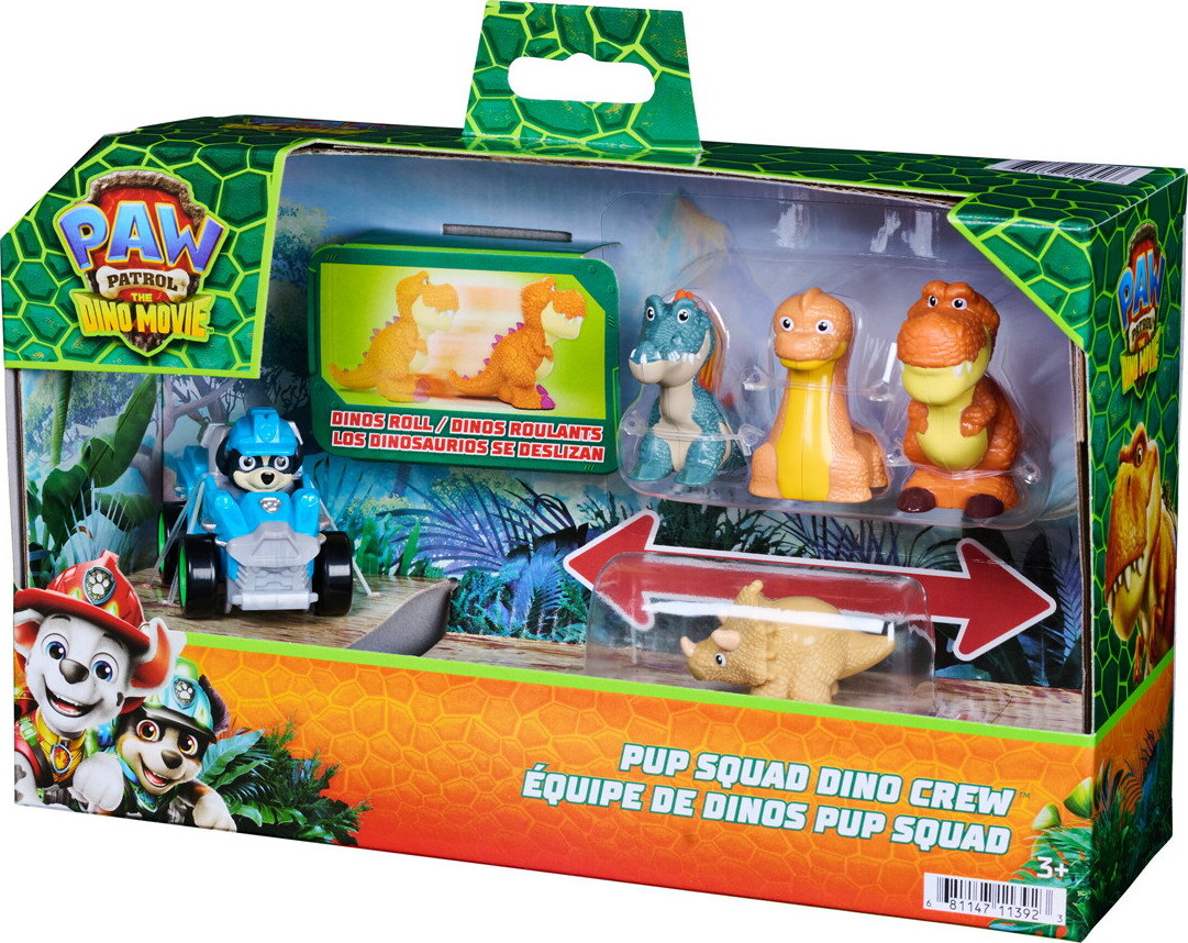 Paw Patrol - Dino Filmen Dino Rex S Dino Crew - Pakke