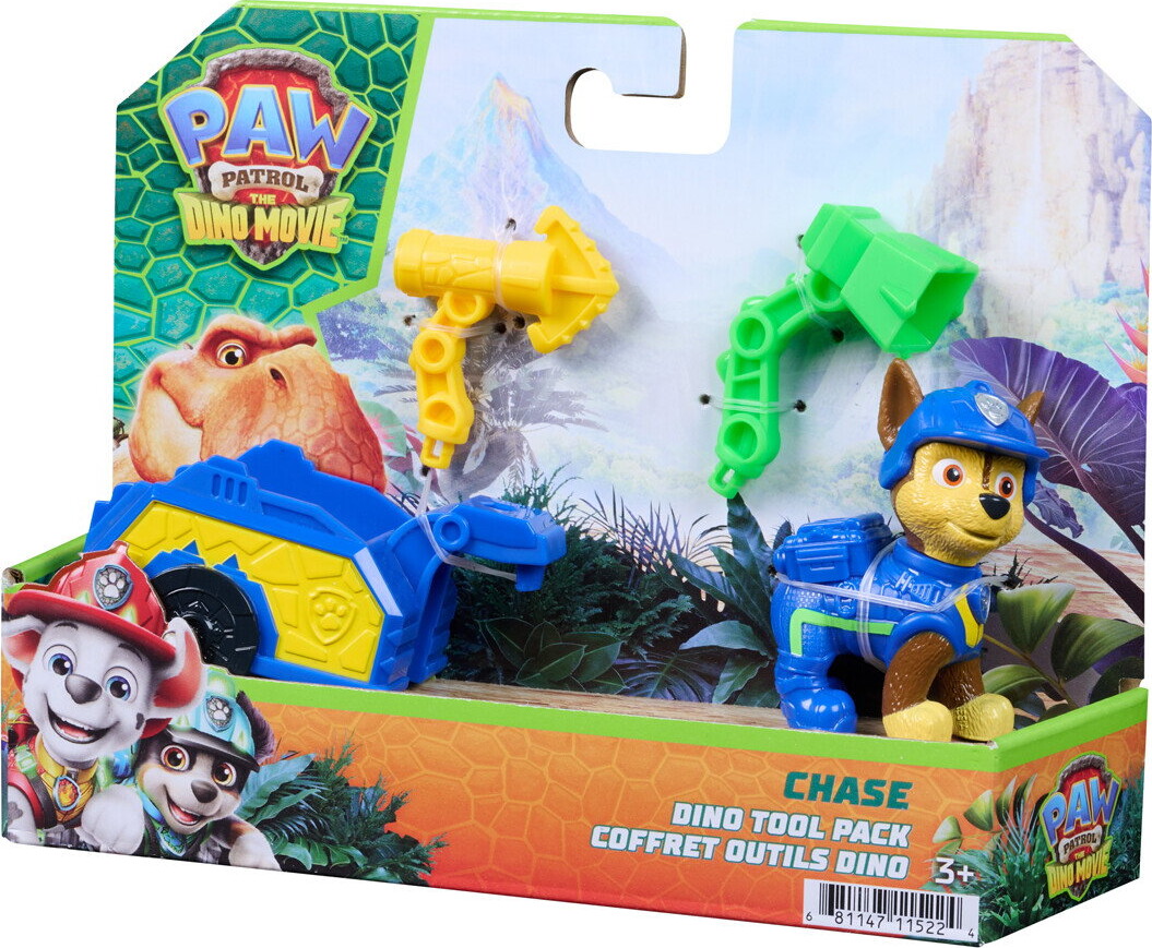 Paw Patrol - Dino Filmen Dino - Værktøjspakke Chase