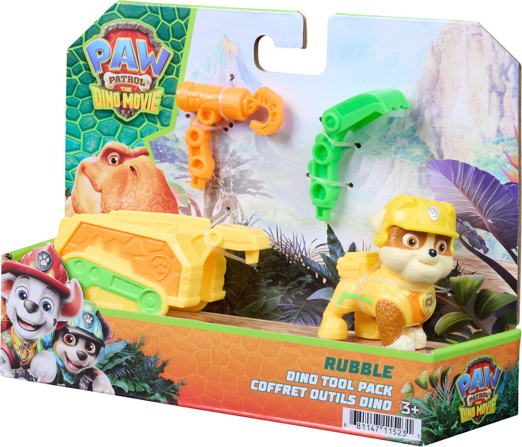 Paw Patrol - Dino Filmen Dino Værktøjspakke Rubble