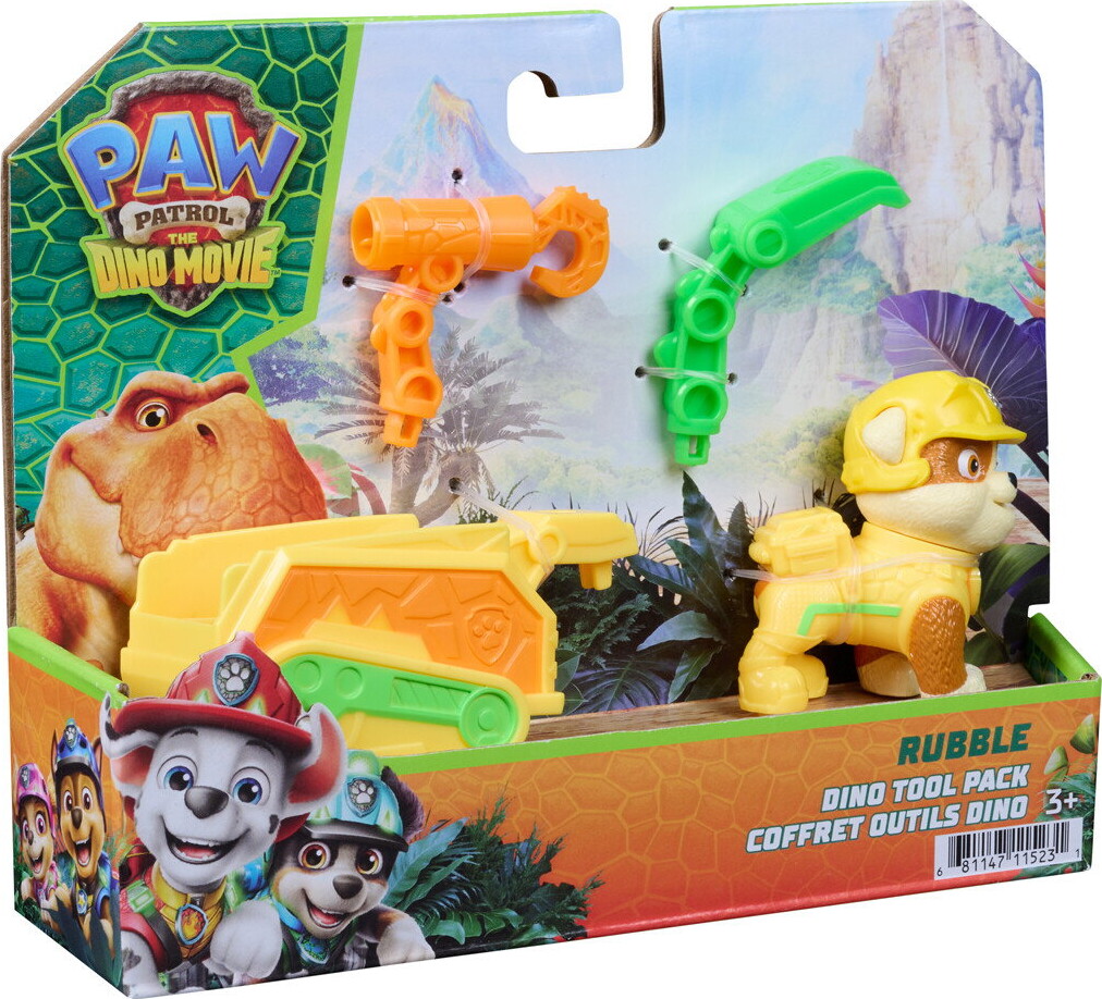 Paw Patrol - Dino Filmen Dino Værktøjspakke Rubble