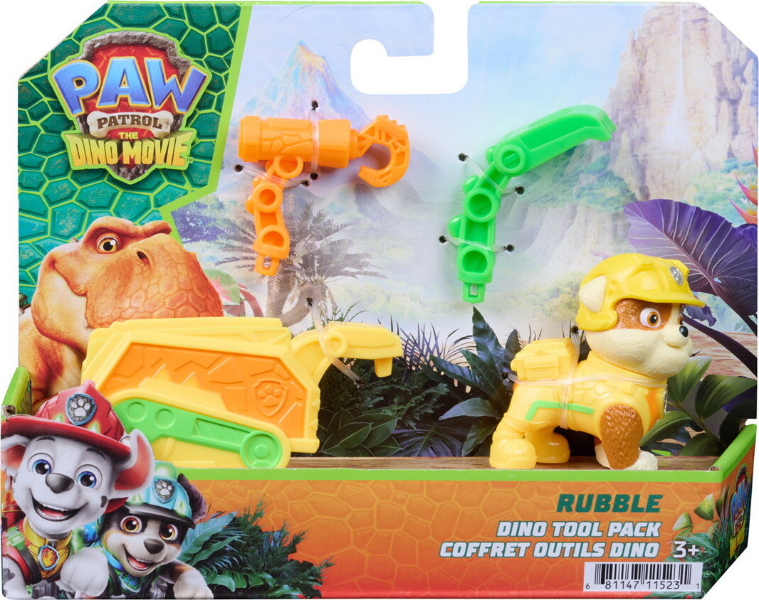 Paw Patrol - Dino Filmen Dino Værktøjspakke Rubble