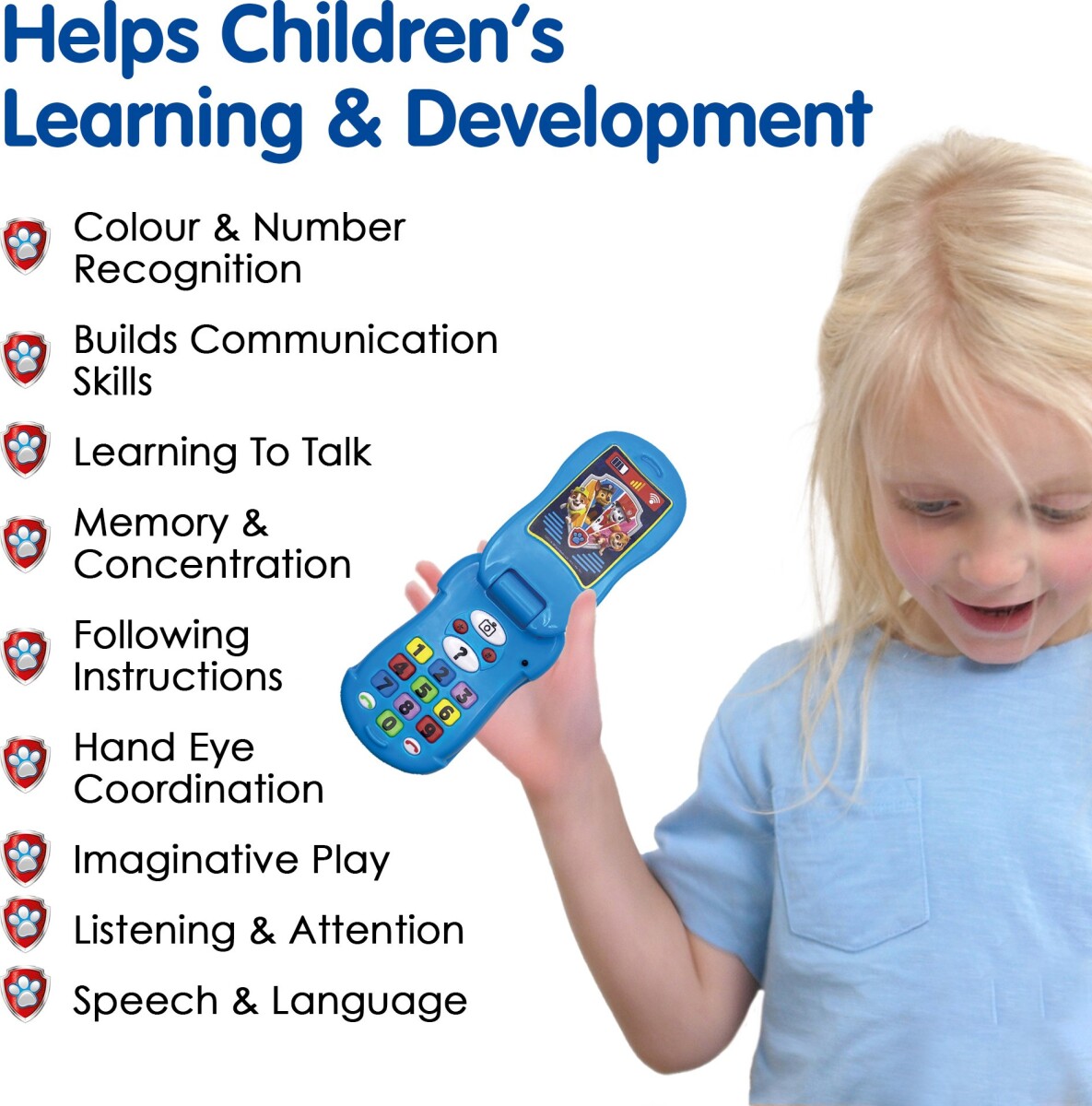 Paw Patrol - Flip Phone Dk Se No Fi Paw054L