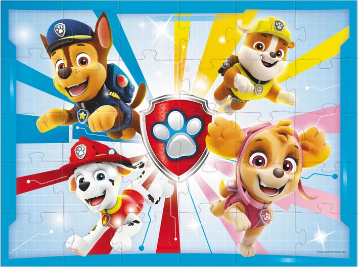 Paw Patrol - Puslespil Med 30 Brikker