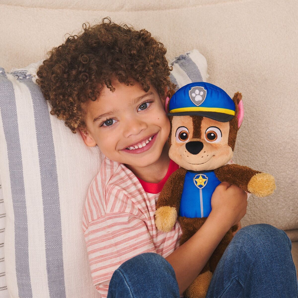 Chase Bamse - Paw Patrol - Tag Med På Tur Bamse - 33 Cm