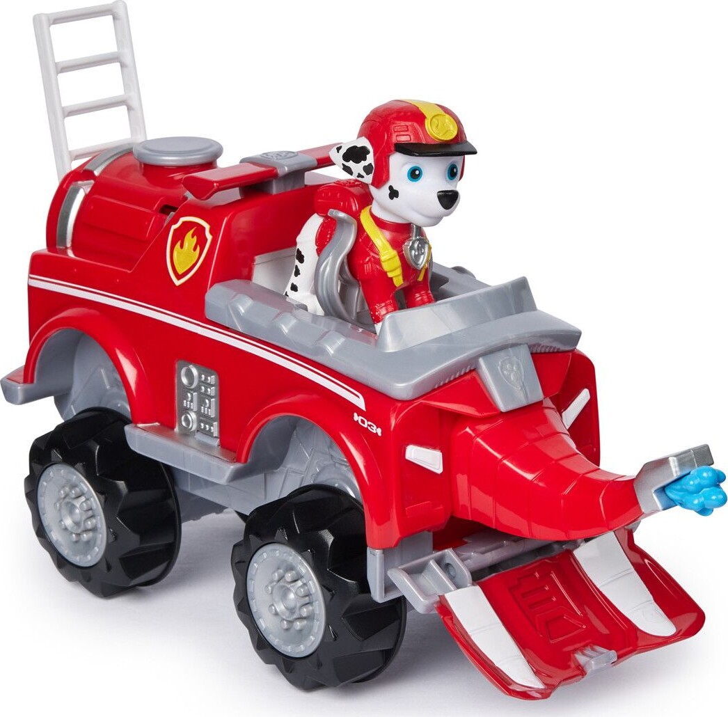 Paw Patrol - Jungle Pups Bil - Marshall Med Elefant Køretøj