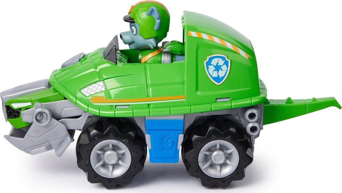 Paw Patrol - Jungle Pups Bil - Rocky Med Skildpadde Køretøj