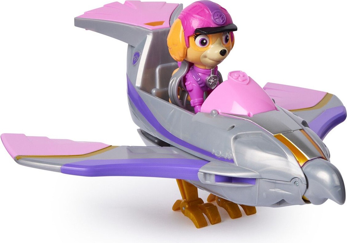 Paw Patrol - Jungle Pups Bil - Skye Med Falk Køretøj