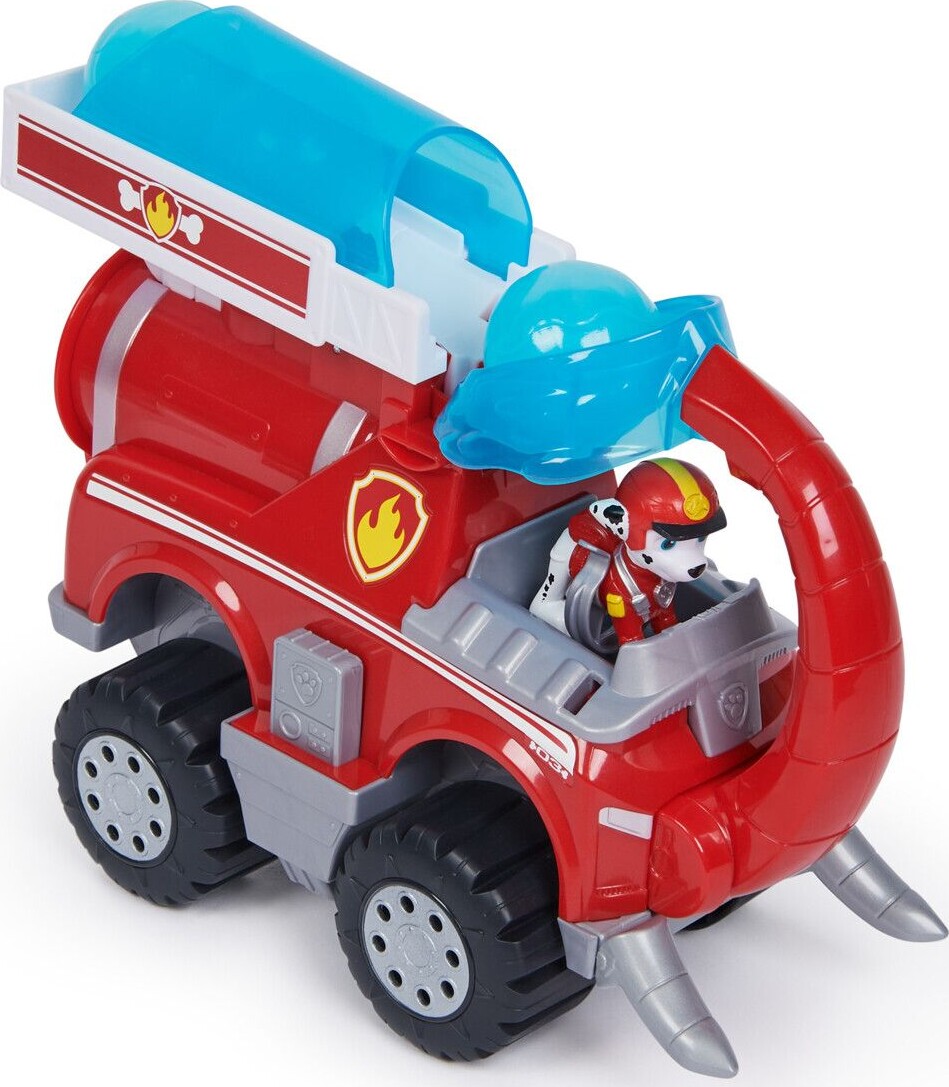 Paw Patrol - Jungle Pups Bil - Marshall Med Deluxe Elefant Køretøj