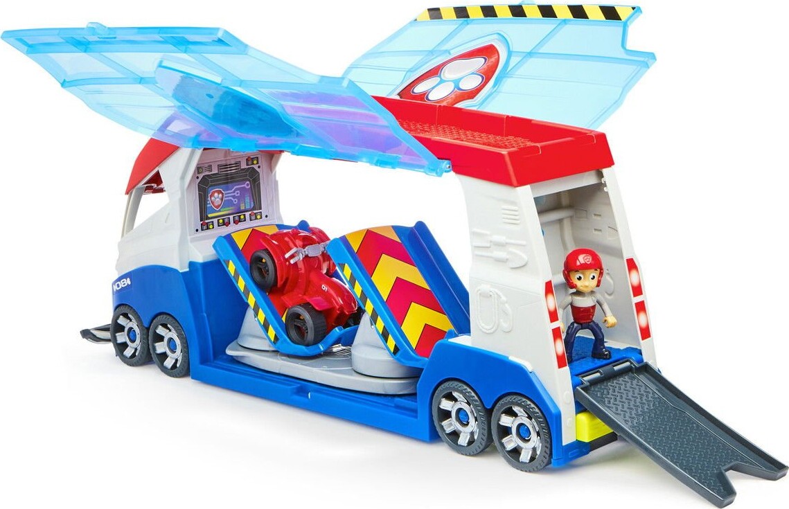 Paw Patrol - Launch Rescue Patroller - Ryder Og Transporter