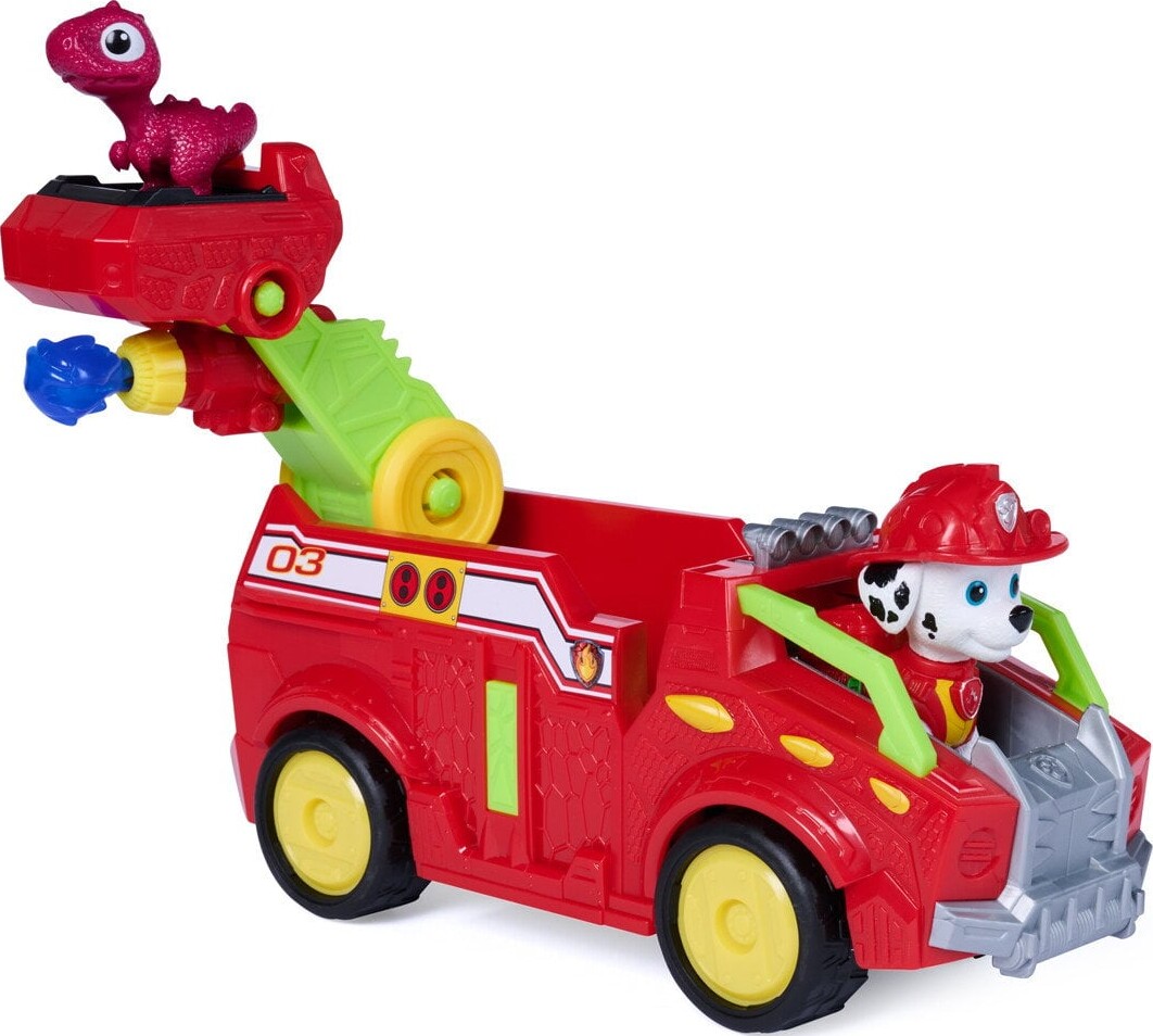 Paw Patrol - Movie 3 Dino Theme Vehicle Marshall 6075757