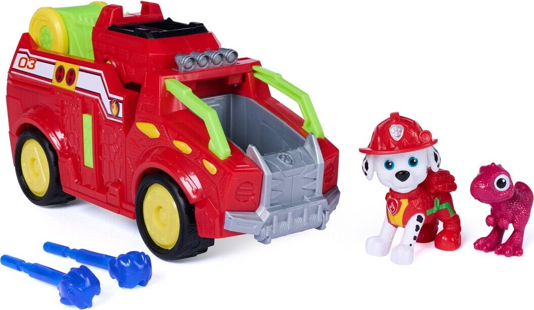 Paw Patrol - Movie 3 Dino Theme Vehicle Marshall 6075757