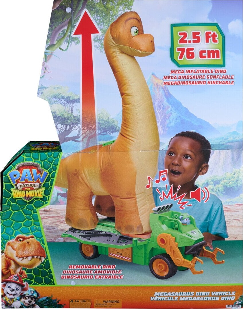 Paw Patrol - Movie 3 Megasaurus Dino Vehicle