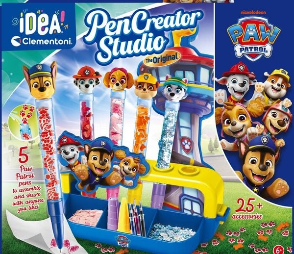 Idea Clementoni - Paw Patrol Pen Creator Studio - Diy Kuglepenne