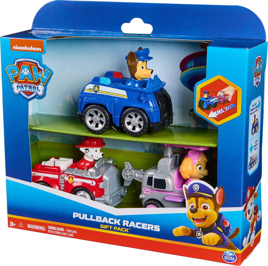 Paw Patrol - Rescue Racer 3-Pak