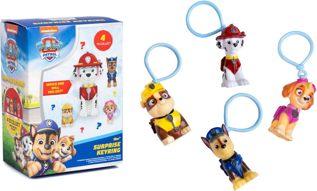 Paw Patrol - Squishee Nøglering Assorterede