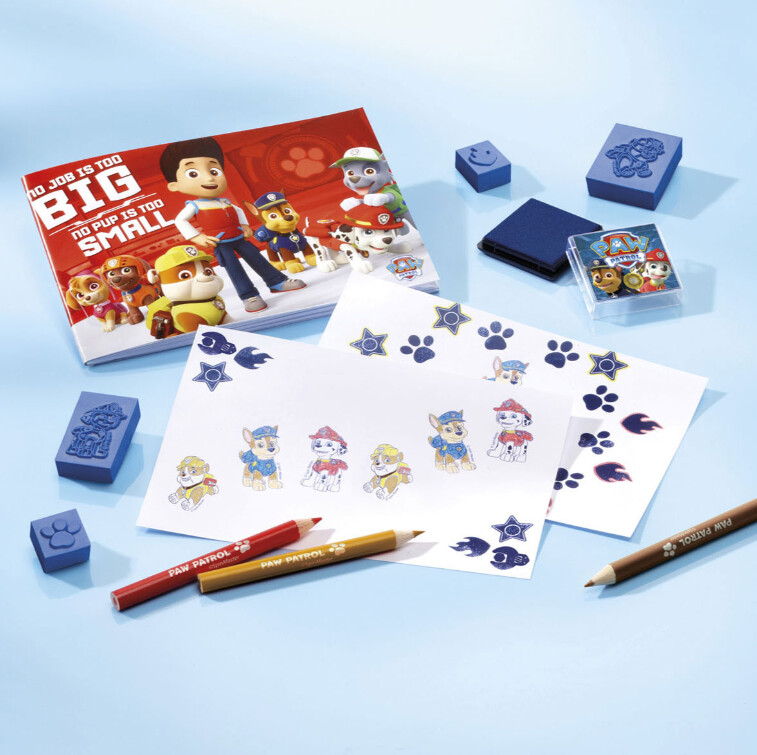 Paw Patrol - Stempelsæt - 14 Dele